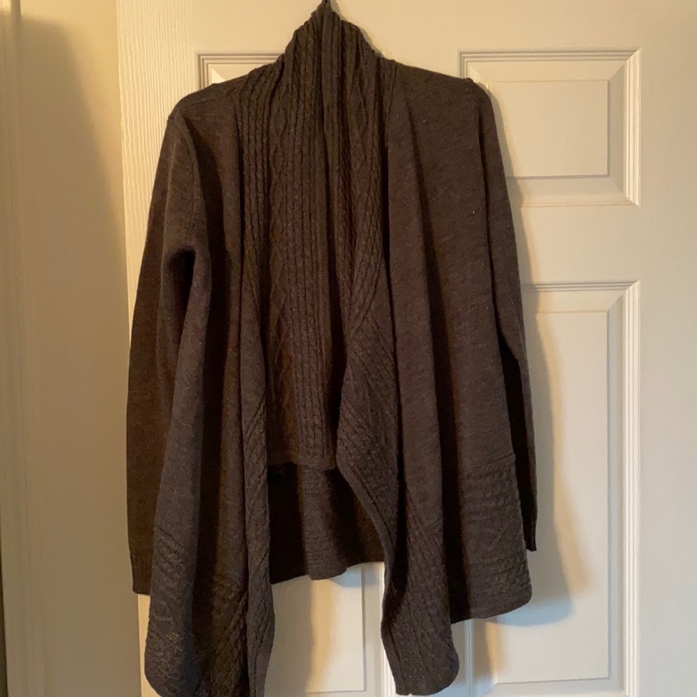 Gray cardigan size medium